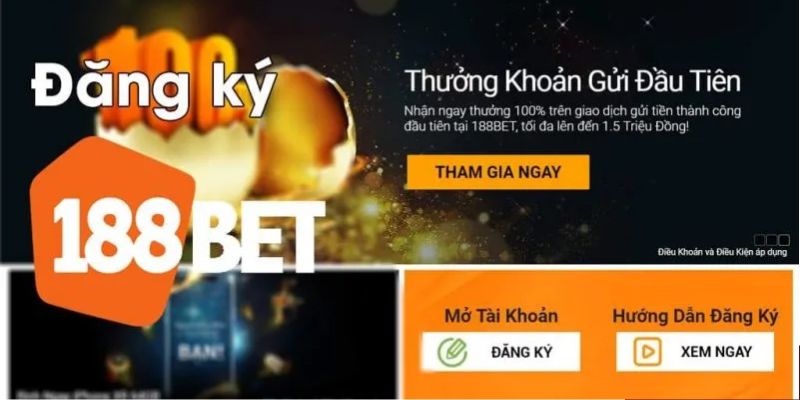 Ưu đãi nhận tiền thưởng lần đầu lên tới 100% cho hội viên