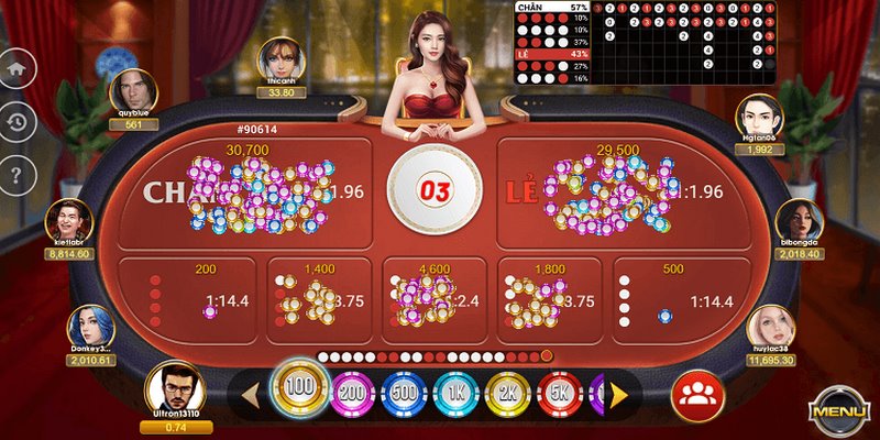 188BET cung cấp nhiều sảnh xóc đĩa khác nhau để hội viên lựa chọn